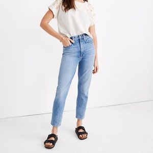 Madewell mom jeans